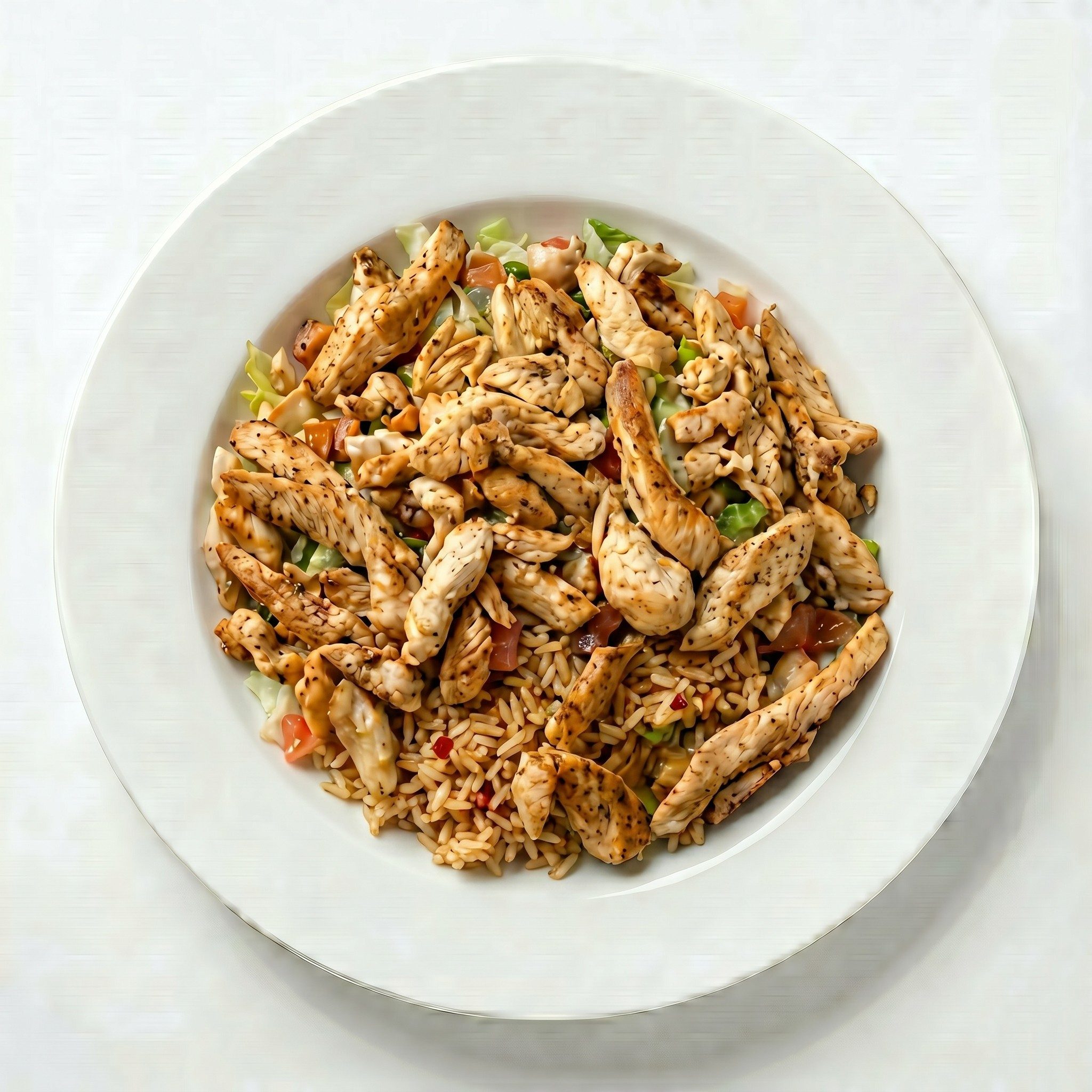 L - Arroz con Pollo.