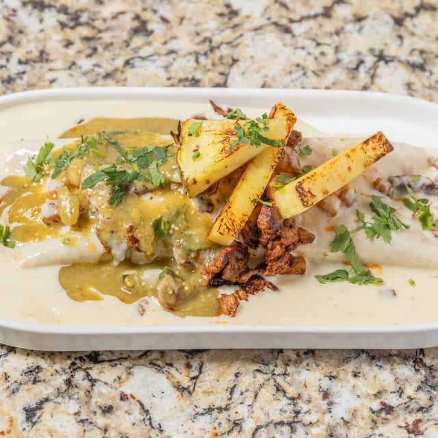Burrito Al Pastor.