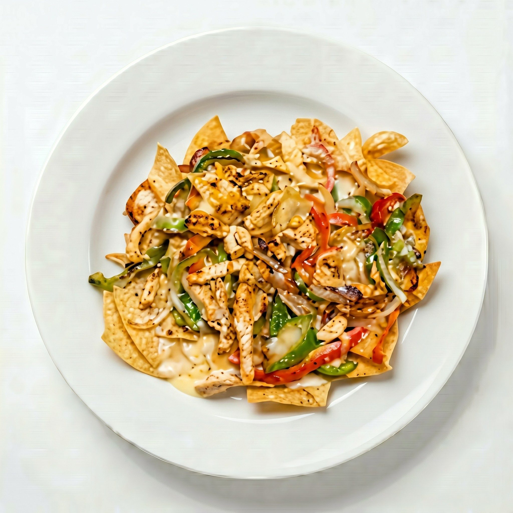L - Fajita Nachos.