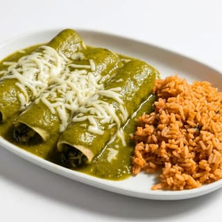 Spinach and Chicken Enchiladas
