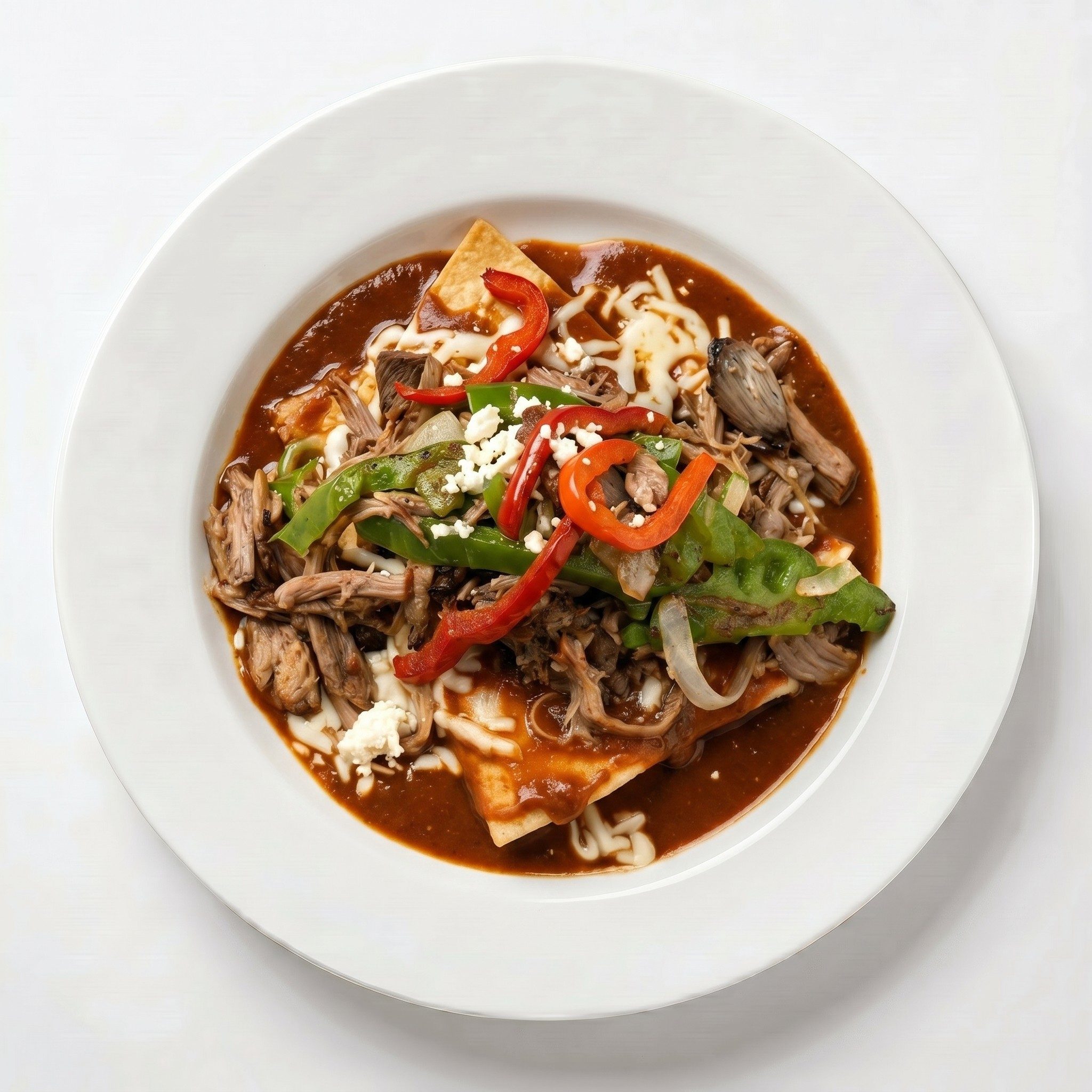 Enchiladas Rancheras.