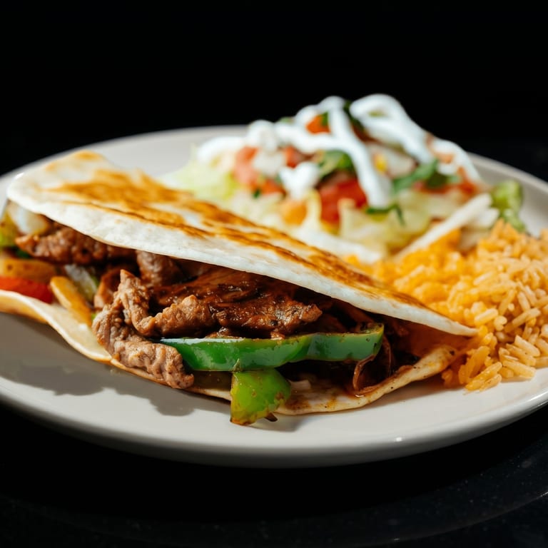 Indulge in Our Quesadilla