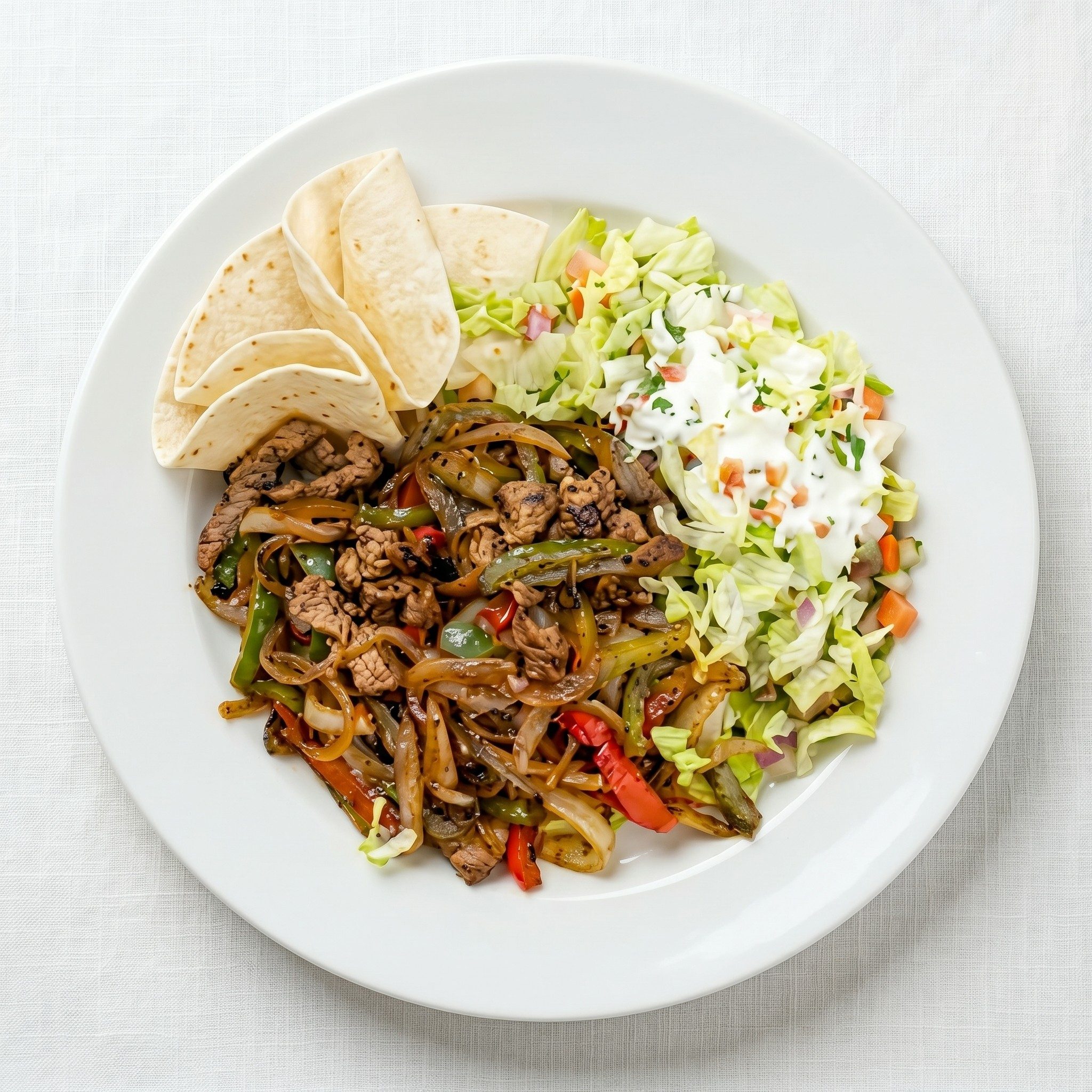 Steak Fajitas.