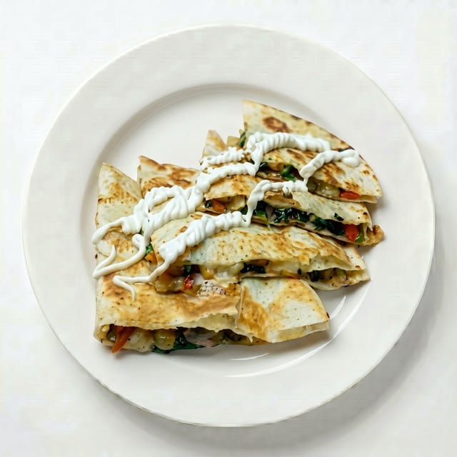 Quesadilla Vegetariana.