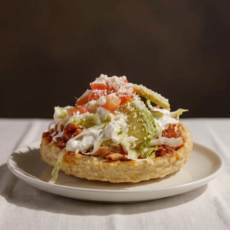 Sopes: Authentic Mexican Corn Cakes