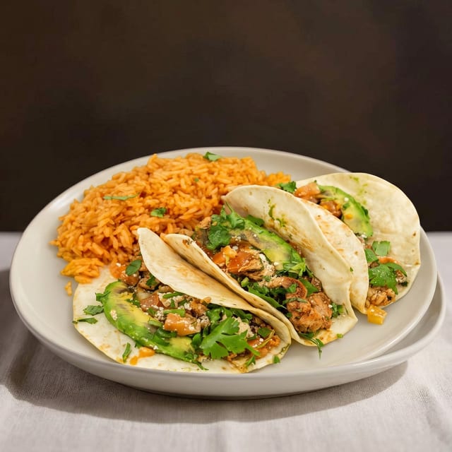 Tacos de Pollo.