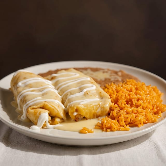 Chimichanga Dinner.