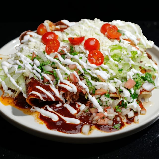 Enchiladas Supreme.