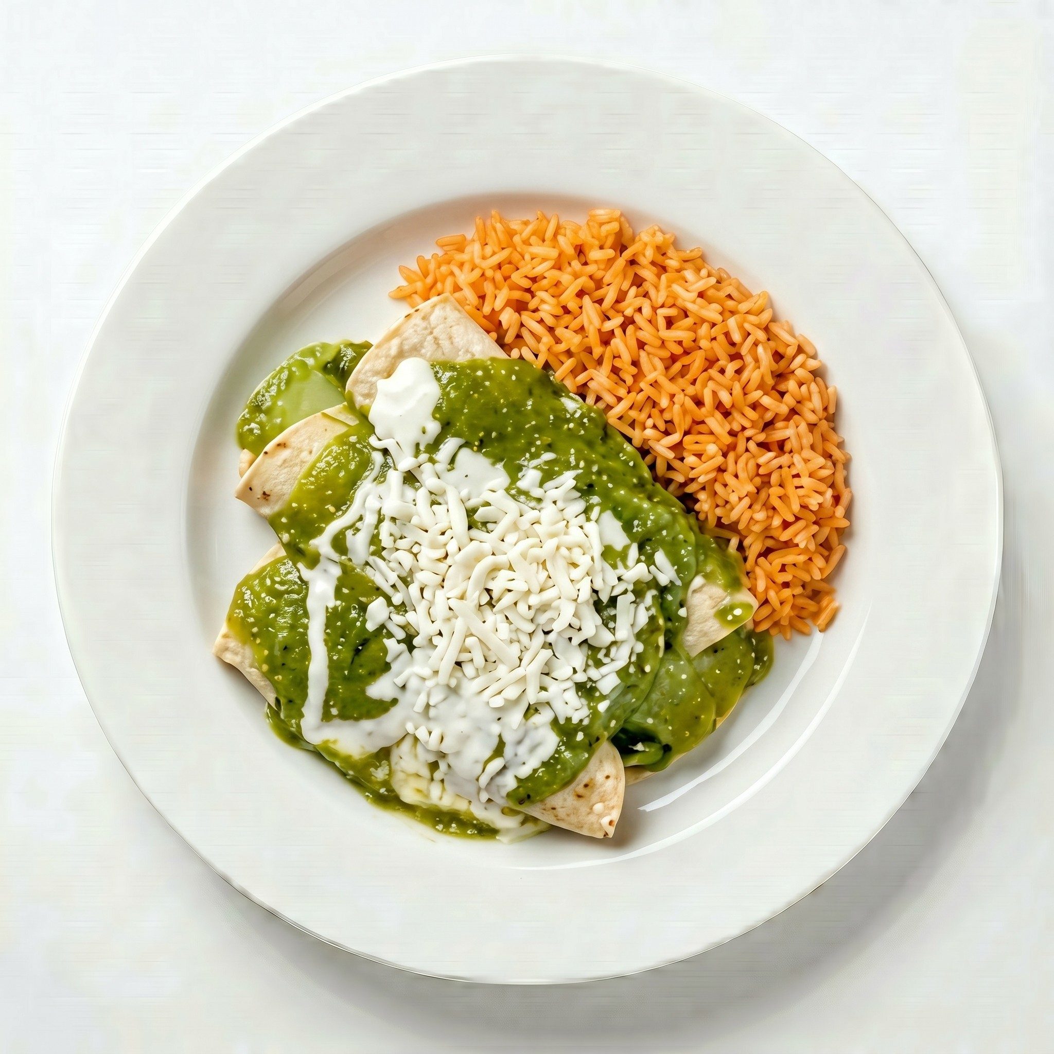 Spinach Enchiladas.