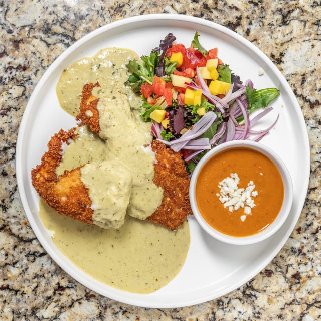 Milanesa Suiza (Swiss Milanese).