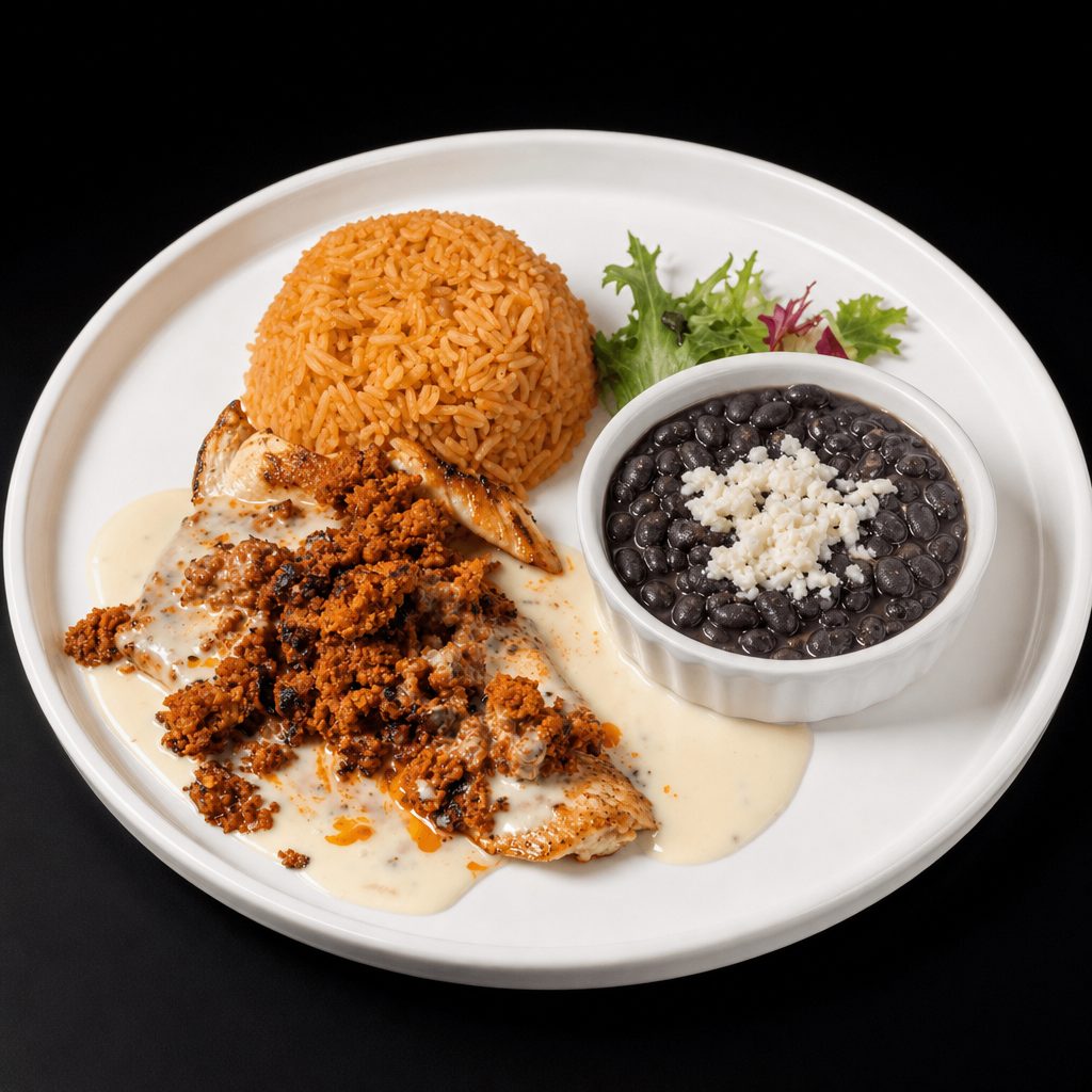 Chori Pollo (Chicken and Chorizo).