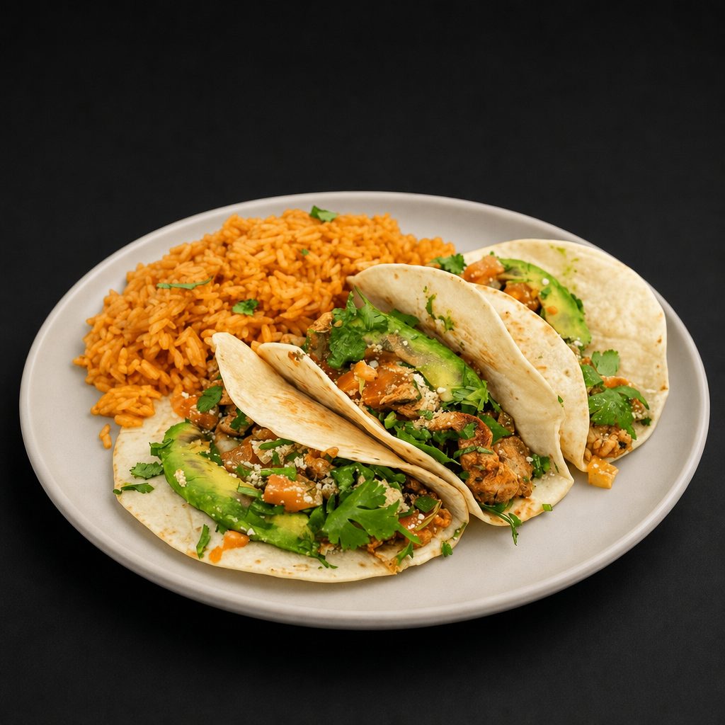Tacos de Pollo.
