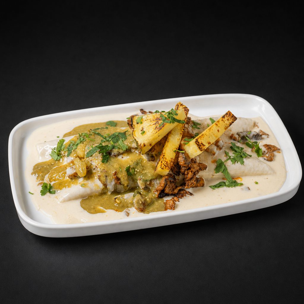 Burrito Al Pastor.