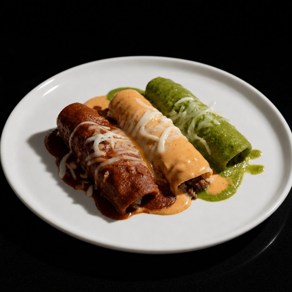 Enchiladas Norteñas.