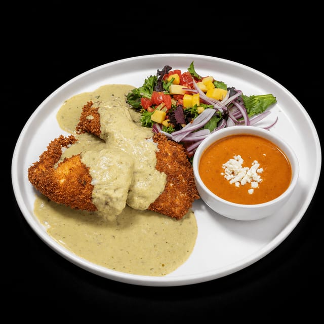 Milanesa Suiza (Swiss Milanese).