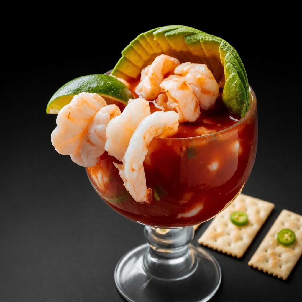 Cóctel de Camarón (Shrimp Cocktail).