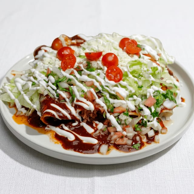 Enchiladas Supremas.