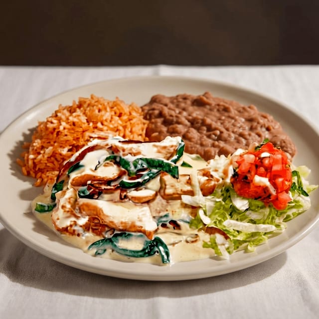 Pollo Super Charro (Super Cowboy-Style Chicken).