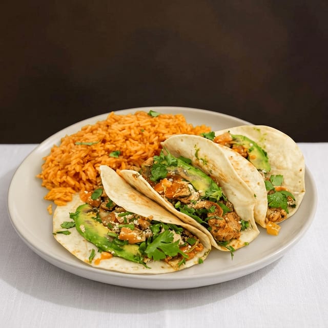 Tacos de Pollo.