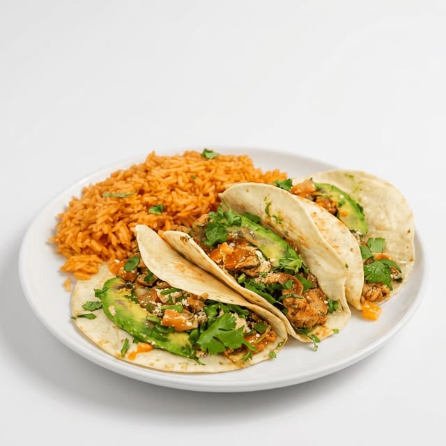 Tacos de Pollo.