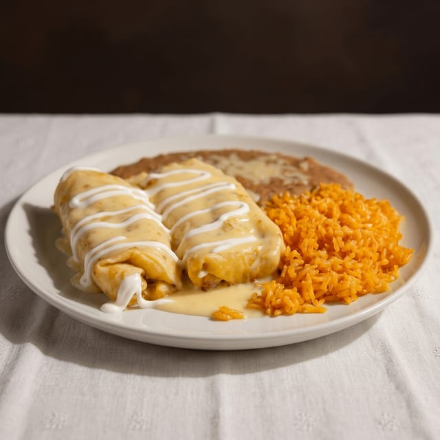 Chimichanga Dinner.