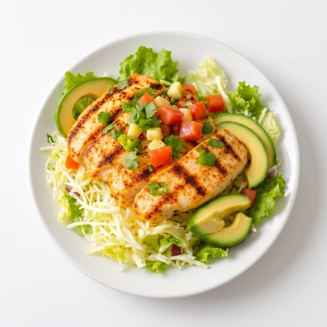 Chicken Fajita Salad.