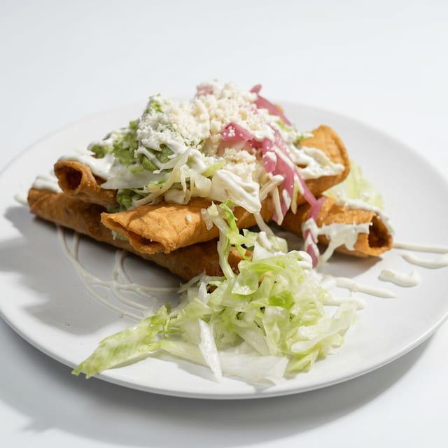 Birria Flautas.