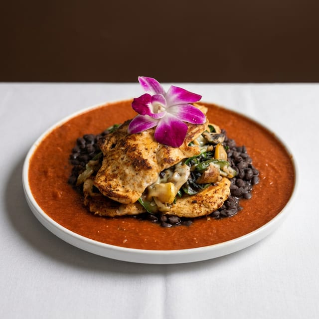 Pollo Relleno (Stuffed Chicken).