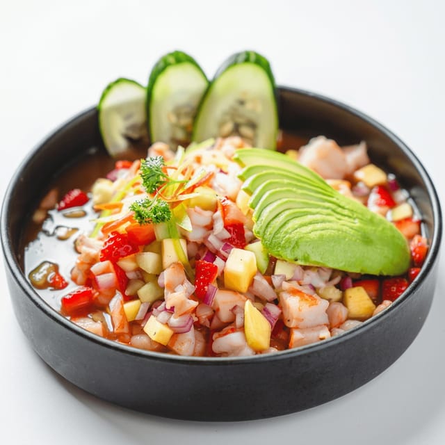 Ceviche Tropical.