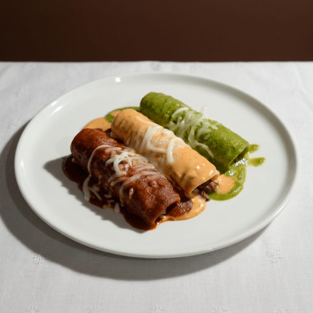 Enchiladas Norteñas.
