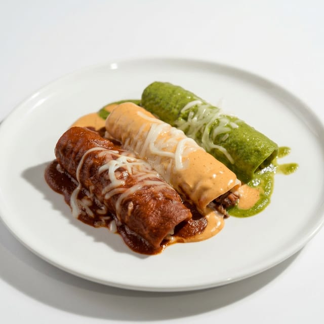 Enchiladas Norteñas.