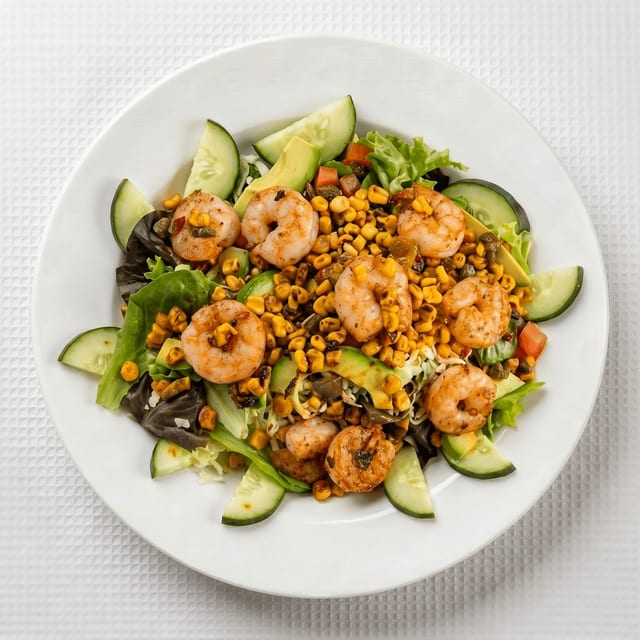 L - Shrimp Salad.