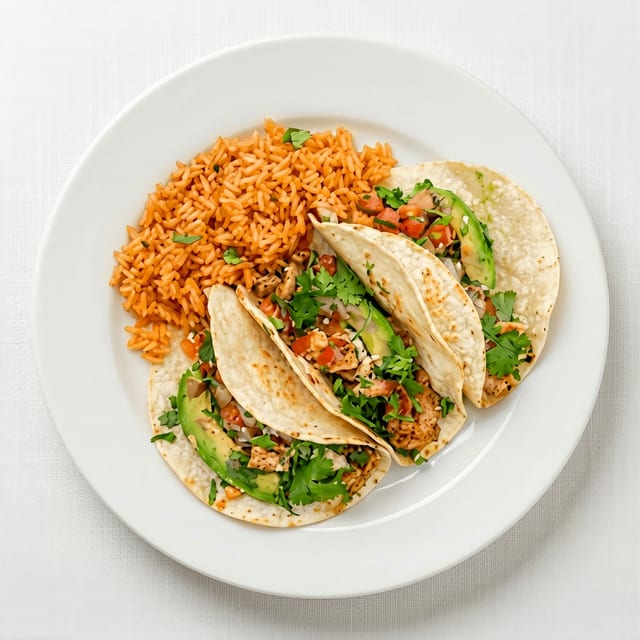 Tacos de Pollo.