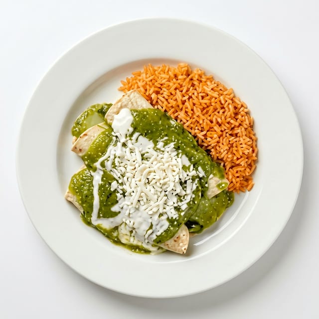 Spinach Enchiladas.