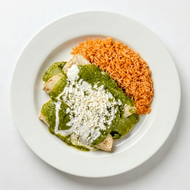 Spinach Enchiladas.