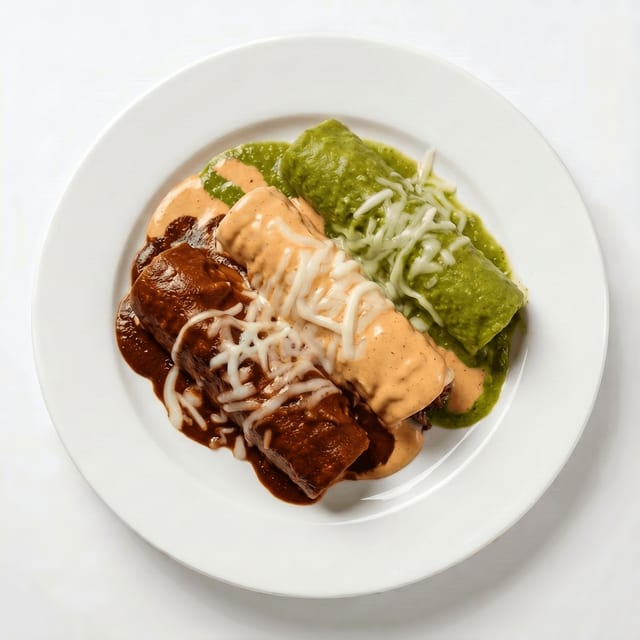 Enchiladas Norteñas.