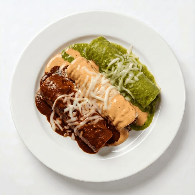 Enchiladas Norteñas.