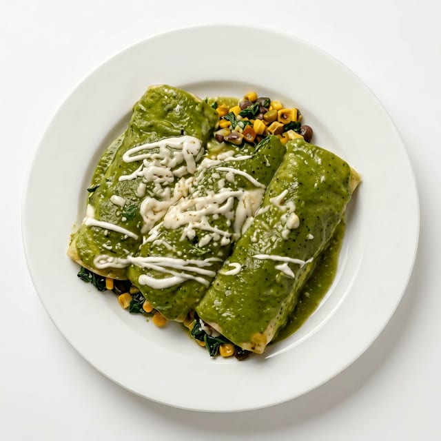 Enchiladas Vegetarian.