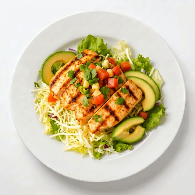 Chicken Fajita Salad.