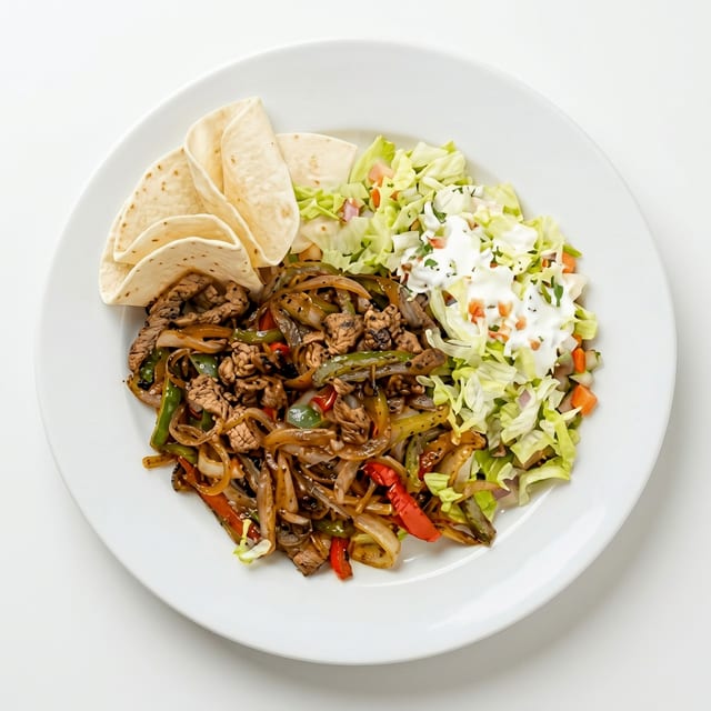 Steak Fajitas.