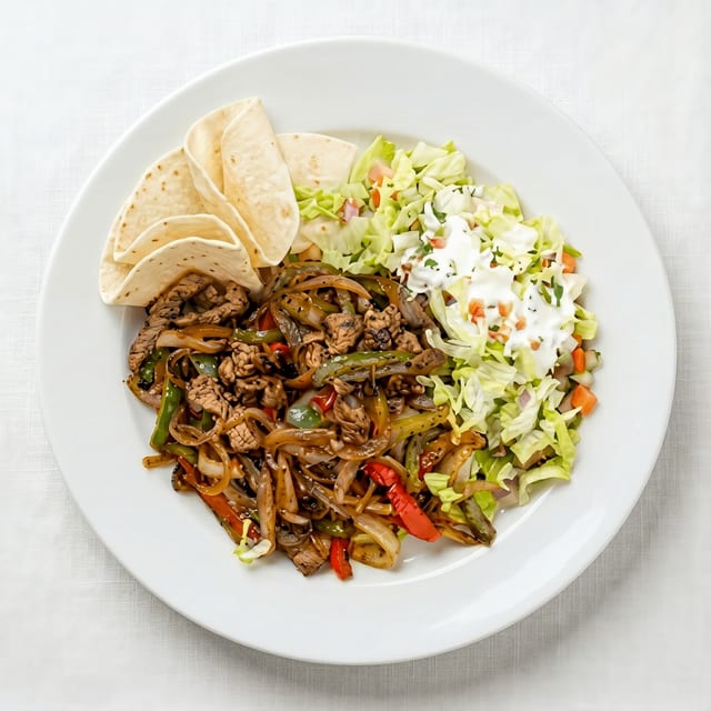 Steak Fajitas.