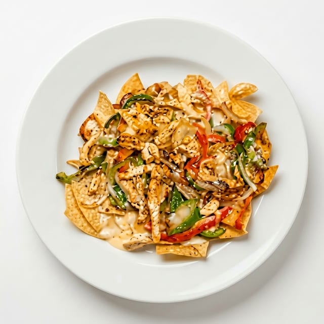 L - Fajita Nachos.