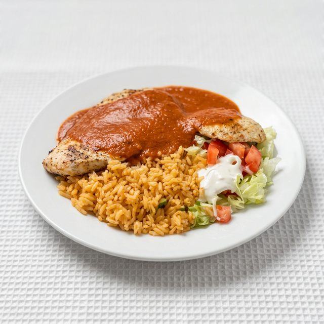 Pollo Ranchero Lunch.