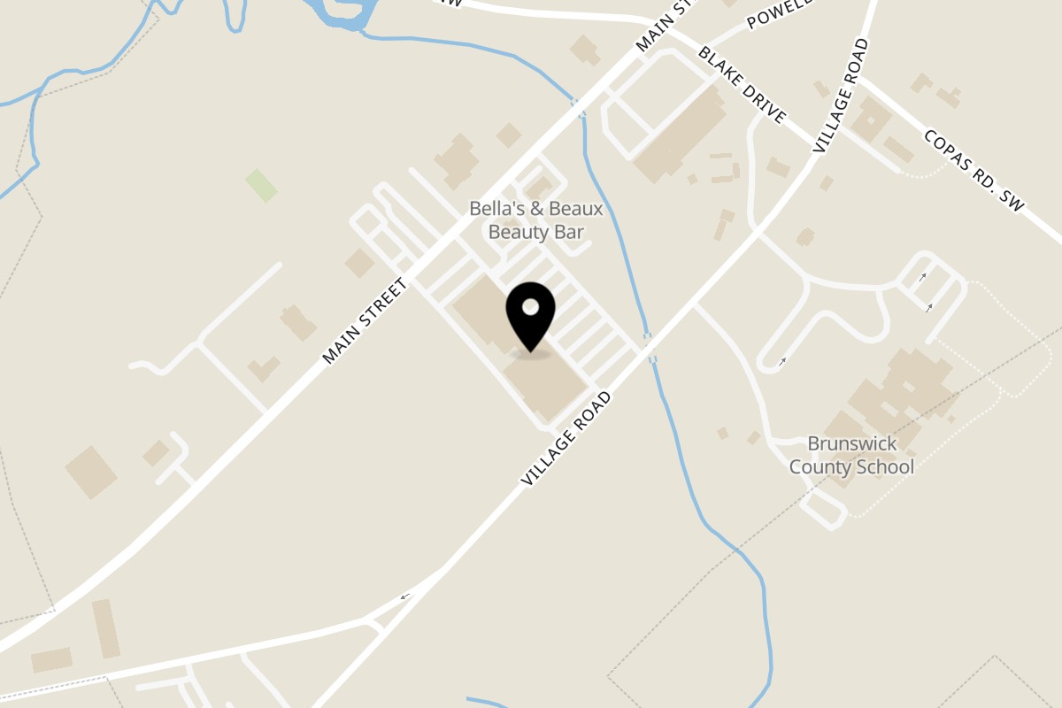 Map showing the location of San Jose Mexican Restaurant Shallotte on 5051 Main St in Shallotte