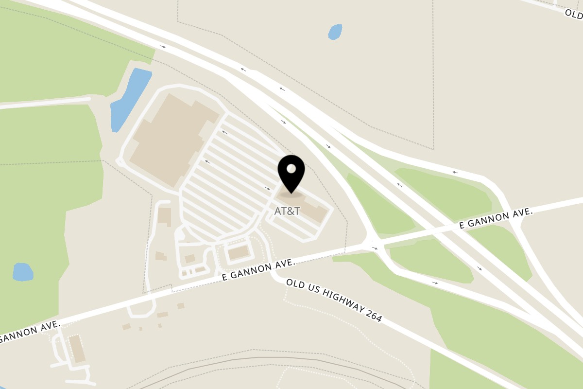 Map showing the location of San Jose Mexican Restaurant Zebulon on 877 E Gannon Ave in Zebulon